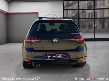 Volkswagen golf 2.0 tdi 184 ch fap dsg6 gtd toit ouvrant caméra de recul garantie 12 mois occasion simplicicar vichy...