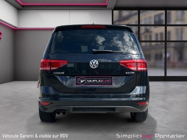 Volkswagen touran 2.0 tdi 150 bmt 7pl r-line occasion simplicicar pontarlier simplicicar simplicibike france