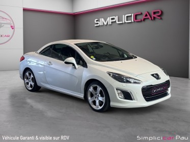Peugeot 308 cc 2.0 hdi 163ch fap white  black edition occasion simplicicar pau simplicicar simplicibike france
