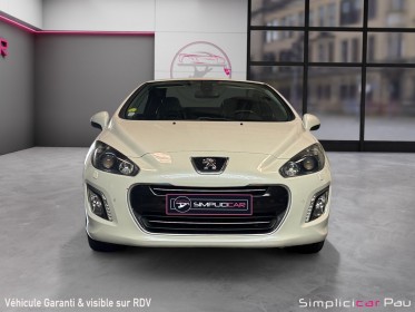 Peugeot 308 cc 2.0 hdi 163ch fap white  black edition occasion simplicicar pau simplicicar simplicibike france