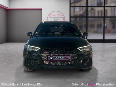 Audi rs3 sportback 2.5 tfsi 400 s tronic 7 quattro occasion simplicicar pontarlier simplicicar simplicibike france