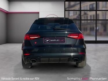 Audi rs3 sportback 2.5 tfsi 400 s tronic 7 quattro occasion simplicicar pontarlier simplicicar simplicibike france