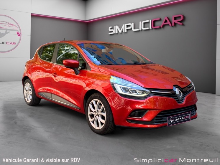 Renault clio iv tce 90 energy intens garantie 12 mois occasion montreuil (porte de vincennes)(75) simplicicar simplicibike...