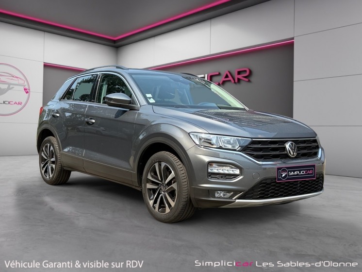 Volkswagen t-roc 1.0 tsi 110 start/stop bvm6 united occasion simplicicar les sables-d'olonne simplicicar simplicibike france