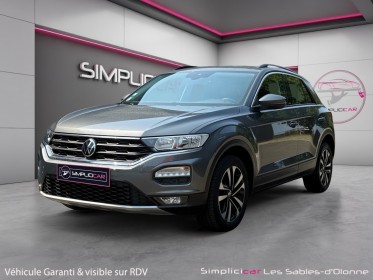 Volkswagen t-roc 1.0 tsi 110 start/stop bvm6 united occasion simplicicar les sables-d'olonne simplicicar simplicibike france