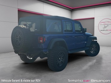 Jeep wrangler unlimited 2.0 l t 272 ch 4x4 bva8 sport occasion simplicicar besanÇon simplicicar simplicibike france
