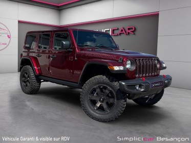 Jeep  wrangler 3.6l v6 rubicon occasion simplicicar besanÇon simplicicar simplicibike france