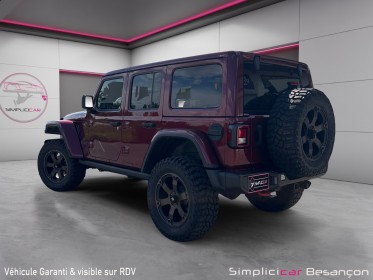 Jeep  wrangler 3.6l v6 rubicon occasion simplicicar besanÇon simplicicar simplicibike france