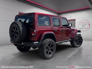 Jeep  wrangler 3.6l v6 rubicon occasion simplicicar besanÇon simplicicar simplicibike france