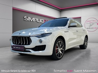 Maserati levante 3.0 v6 bi-turbo 430 s q4 / entretien full maserati occasion simplicicar st-maximin simplicicar simplicibike...