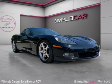 Chevrolet corvete c6 6.0 i v8 coupe 405 cv 2eme mains occasion simplicicar pertuis  simplicicar simplicibike france