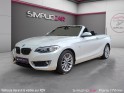 Bmw serie 2 cabriolet f23 218i 136 ch m sport a 1er main entretien complet bmw occasion paris 17ème (75)(porte maillot)...