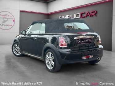 Mini cabriolet r57 d 112 ch cooper pack chili occasion cannes (06) simplicicar simplicibike france
