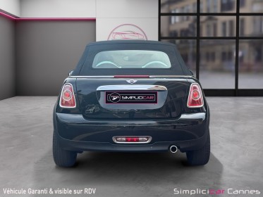 Mini cabriolet r57 d 112 ch cooper pack chili occasion cannes (06) simplicicar simplicibike france