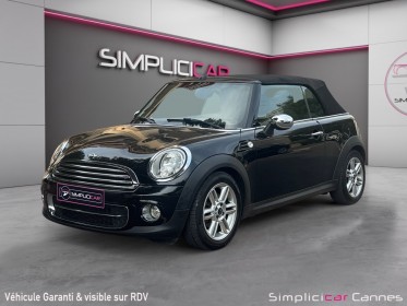 Mini cabriolet r57 d 112 ch cooper pack chili occasion cannes (06) simplicicar simplicibike france