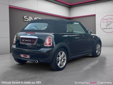 Mini cabriolet r57 d 112 ch cooper pack chili occasion cannes (06) simplicicar simplicibike france