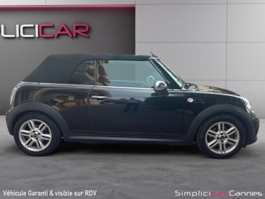Mini cabriolet r57 d 112 ch cooper pack chili occasion cannes (06) simplicicar simplicibike france