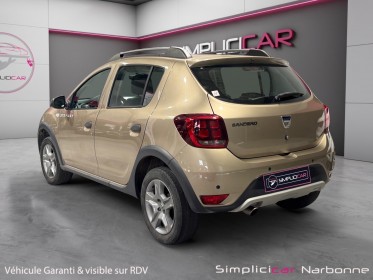 Dacia sandero tce 90 stepway garantie 12 mois 1er main climatisation et radars arrières occasion simplicicar narbonne...