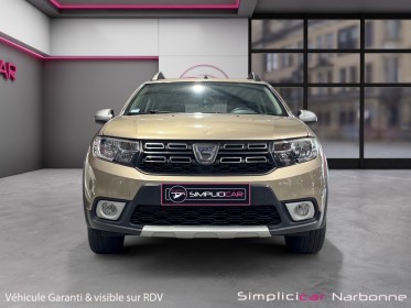 Dacia sandero tce 90 stepway garantie 12 mois 1er main climatisation et radars arrières occasion simplicicar narbonne...