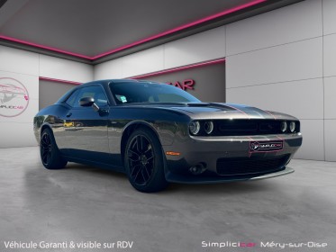 Dodge challenger 5700 r/t sièges ventilés toit ouvrant garantie 12 mois occasion simplicicar mery-sur-oise simplicicar...