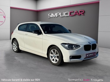 Bmw serie 1 f21 116d 2.0l 116 ch efficientdynamics edition lounge plus clim régulateur garantie 12 mois occasion troyes...