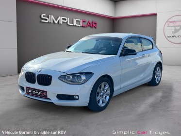 Bmw serie 1 f21 116d 2.0l 116 ch efficientdynamics edition lounge plus clim régulateur garantie 12 mois occasion troyes...