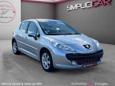 Peugeot 207 1.6 vti 120ch premium régulateur clim auto garantie 12 mois occasion troyes simplicicar simplicibike france