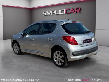 Peugeot 207 1.6 vti 120ch premium régulateur clim auto garantie 12 mois occasion troyes simplicicar simplicibike france