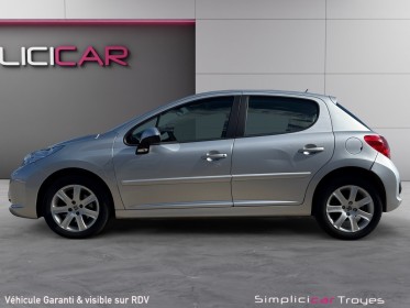 Peugeot 207 1.6 vti 120ch premium régulateur clim auto garantie 12 mois occasion troyes simplicicar simplicibike france