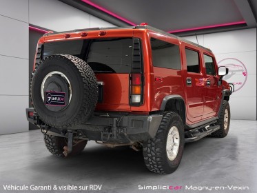 Hummer h2 6.0 v8 h2 6 places occasion simplicicar magny-en-vexin simplicicar simplicibike france