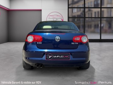 Volkswagen eos 2.0t 16s fsi 200 finition carat / carplay / garantie 12 mois occasion simplicicar pertuis  simplicicar...