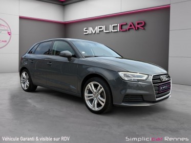 Audi a3 sportback 30 tfsi 116ch - gris nardo - virtuel cockpit - siege chauffant - carplay occasion simplicicar rennes...