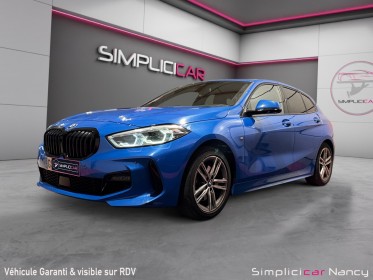 Bmw serie 1 f40 118i 140 ch m sport virtual cockpit ambiance leds full suivi bmw garantie 12 mois occasion simplicicar nancy...