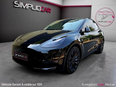 Tesla model y performance dual motor awd occasion  simplicicar nice - pfvauto simplicicar simplicibike france