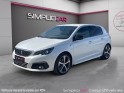 Peugeot 308 bluehdi 130ch ss eat8 gt pack- camera de recul - 1 ere main - entretien exclusif peugeot occasion simplicicar...