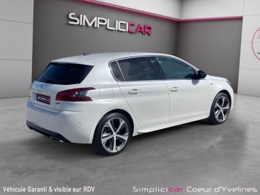 Peugeot 308 bluehdi 130ch ss eat8 gt pack- camera de recul - 1 ere main - entretien exclusif peugeot occasion simplicicar...