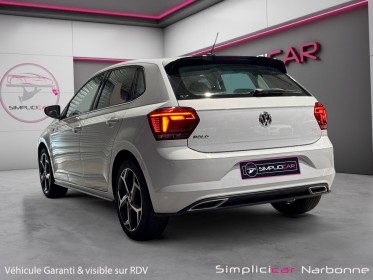 Volkswagen polo 1.0 tsi 115 ss bvm6 r-line carplay garantie 12 mois occasion simplicicar narbonne simplicicar simplicibike...