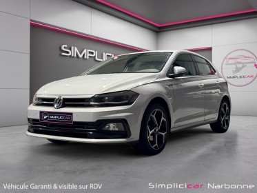 Volkswagen polo 1.0 tsi 115 ss bvm6 r-line carplay garantie 12 mois occasion simplicicar narbonne simplicicar simplicibike...