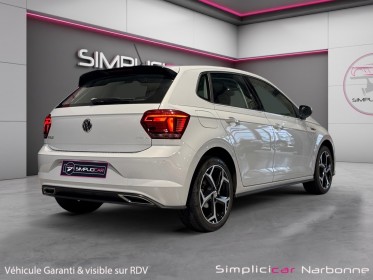 Volkswagen polo 1.0 tsi 115 ss bvm6 r-line carplay garantie 12 mois occasion simplicicar narbonne simplicicar simplicibike...