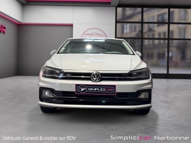 Volkswagen polo 1.0 tsi 115 ss bvm6 r-line carplay garantie 12 mois occasion simplicicar narbonne simplicicar simplicibike...