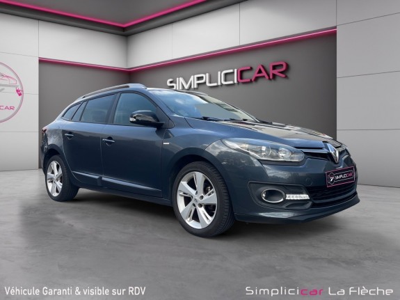 Renault megane iii estate estate iii 1.5 dci 110 fap energy eco2 limited occasion simplicicar la fleche simplicicar...