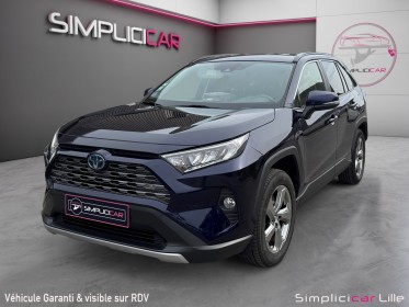 Toyota rav4 hybride pro rav4 pro 222 ch awd-i dynamic suivi constructeur toyota ,attelage amovible occasion simplicicar lille...