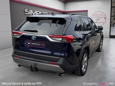 Toyota rav4 hybride pro rav4 pro 222 ch awd-i dynamic suivi constructeur toyota ,attelage amovible occasion simplicicar lille...