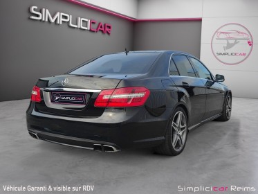 Mercedes classe e 63 amg e63 amg v8 525 ch avantgarde 7g-tronic occasion simplicicar reims simplicicar simplicibike france
