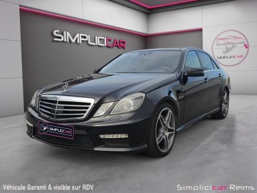 Mercedes classe e 63 amg e63 amg v8 525 ch avantgarde 7g-tronic occasion simplicicar reims simplicicar simplicibike france