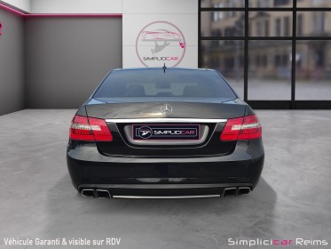 Mercedes classe e 63 amg e63 amg v8 525 ch avantgarde 7g-tronic occasion simplicicar reims simplicicar simplicibike france