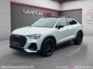 Audi q3 sportback 45 tfsie  245 ch s tronic 6 s line - régulateur adaptatif - toit ouvrant - carplay - siège av chauffants...