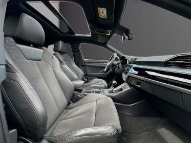 Audi q3 sportback 45 tfsie  245 ch s tronic 6 s line - régulateur adaptatif - toit ouvrant - carplay - siège av chauffants...
