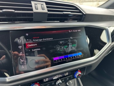 Audi q3 sportback 45 tfsie  245 ch s tronic 6 s line - régulateur adaptatif - toit ouvrant - carplay - siège av chauffants...