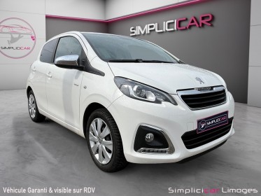 Peugeot 108 vti 72ch ss bvm5 style occasion simplicicar limoges  simplicicar simplicibike france